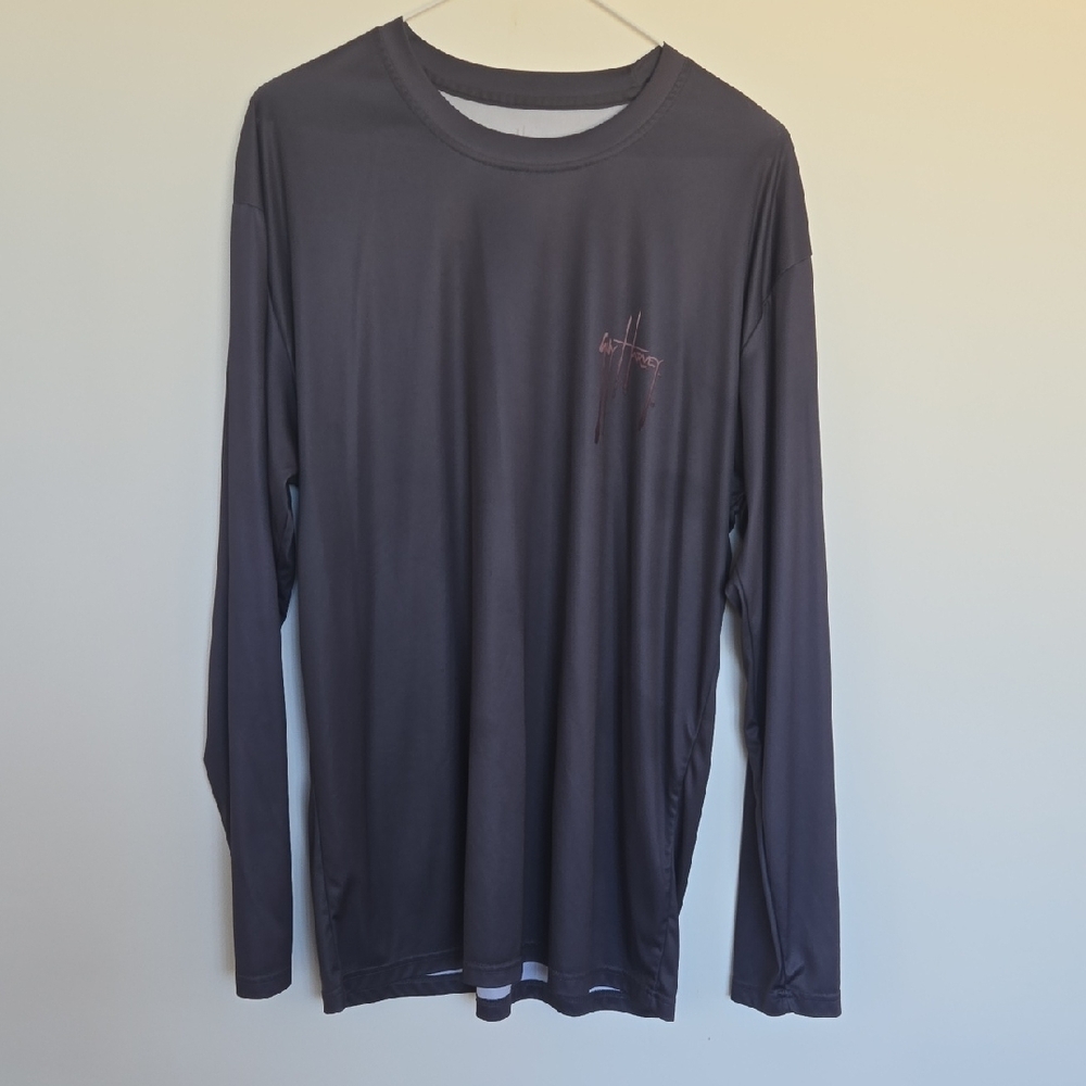 Men's Black Long Sleeve Shirt